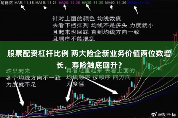 股票配资杠杆比例 两大险企新业务价值两位数增长，寿险触底回升？