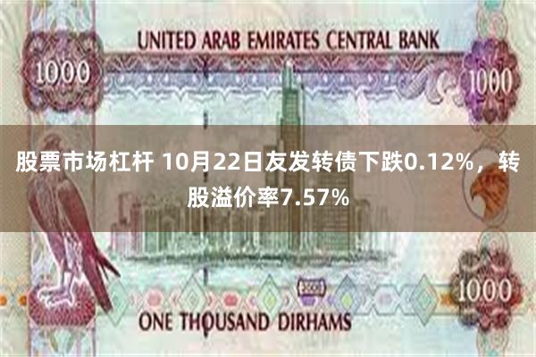 股票市场杠杆 10月22日友发转债下跌0.12%，转股溢价率7.57%