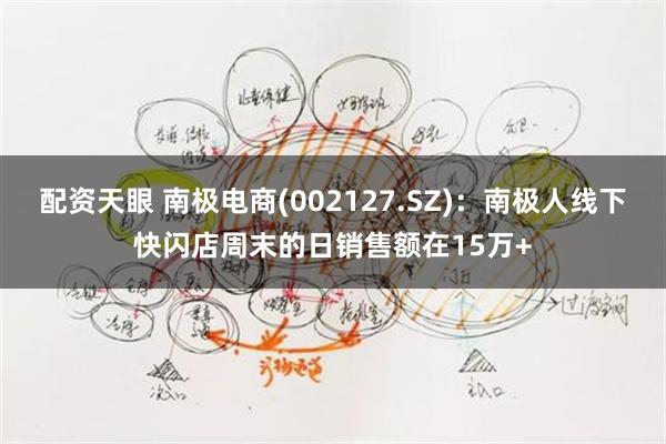 配资天眼 南极电商(002127.SZ)：南极人线下快闪店周末的日销售额在15万+