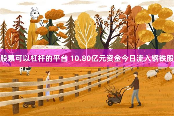 股票可以杠杆的平台 10.80亿元资金今日流入钢铁股